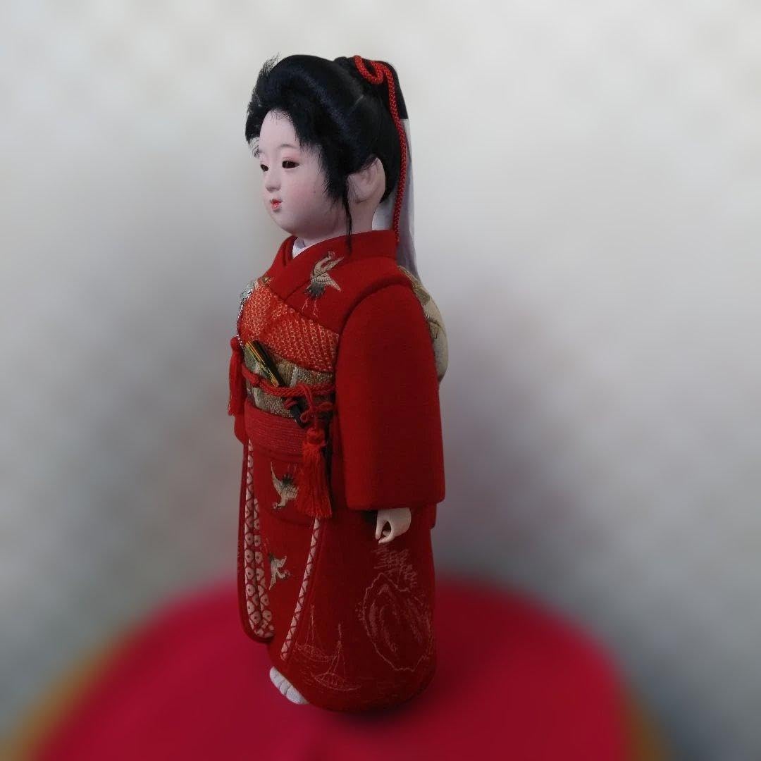Amazon.co.jp: 木目込み人形 いちまさん 12×9×32㎝ : おもちゃ
